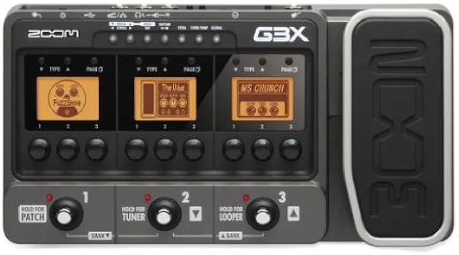 Amazon.com: Zoom G3X - Guitar Effects and Amplifier Simulator with